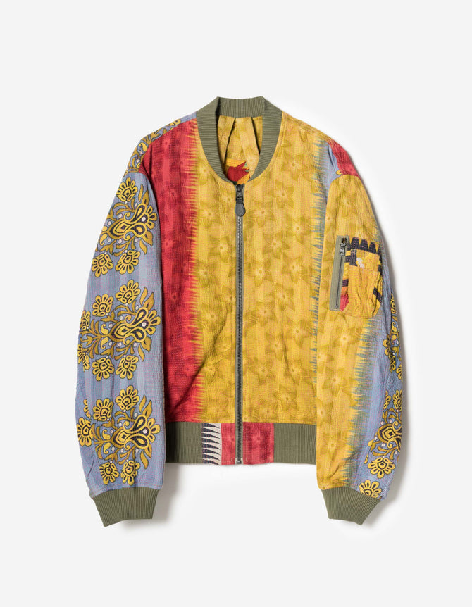7810 Upcycled MA1 Jacket Multi • One Size - L
