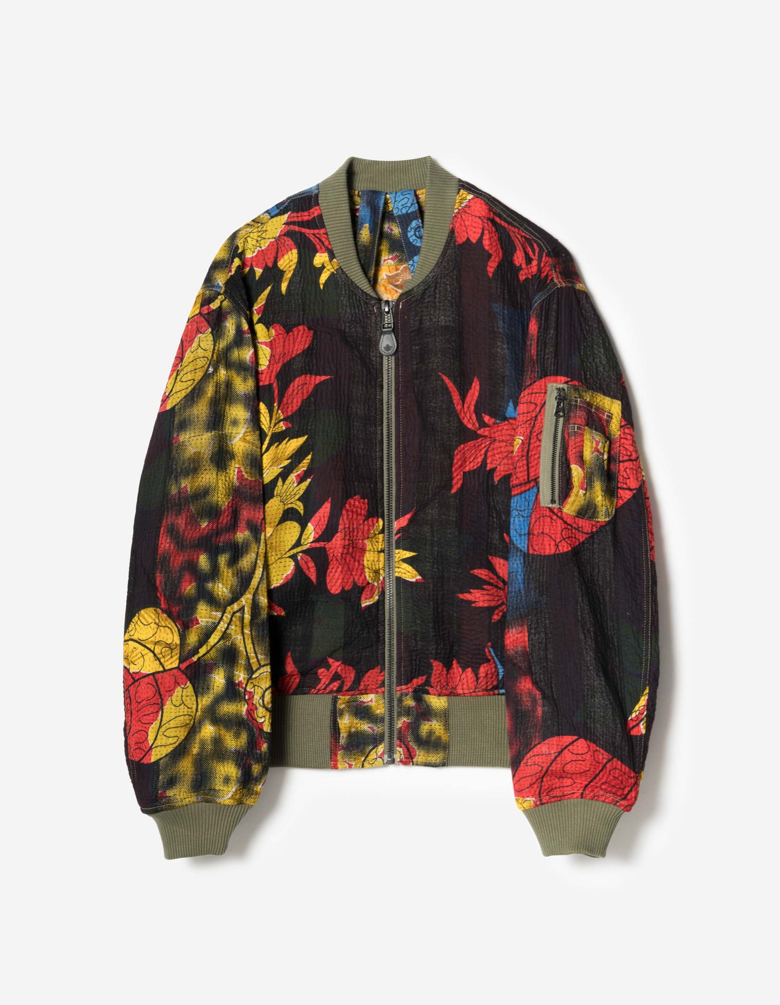 7810 Upcycled MA1 Jacket Multi • One Size - M