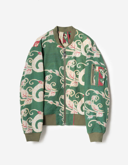 7810 Upcycled MA1 Jacket Multi • One Size - M