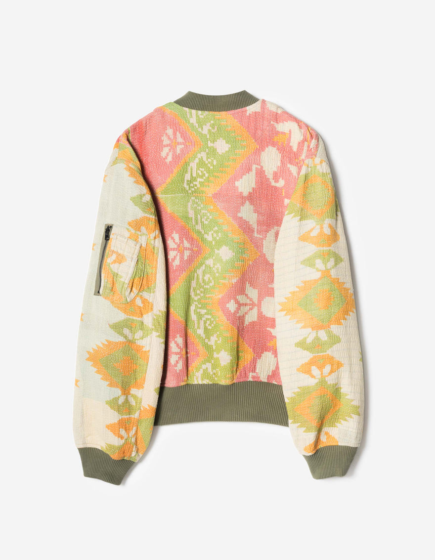 7810 Upcycled MA1 Jacket Multi • One Size - M