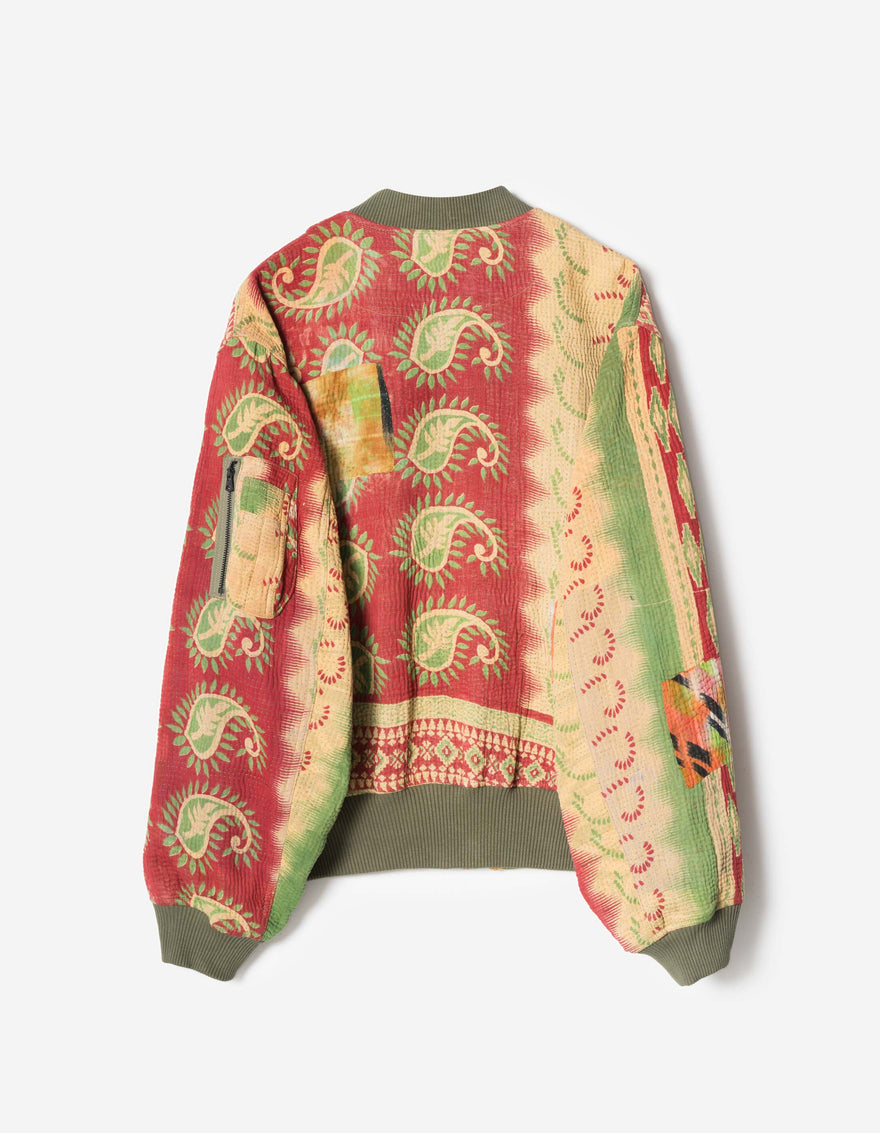 7810 Upcycled MA1 Jacket Multi • One Size - L