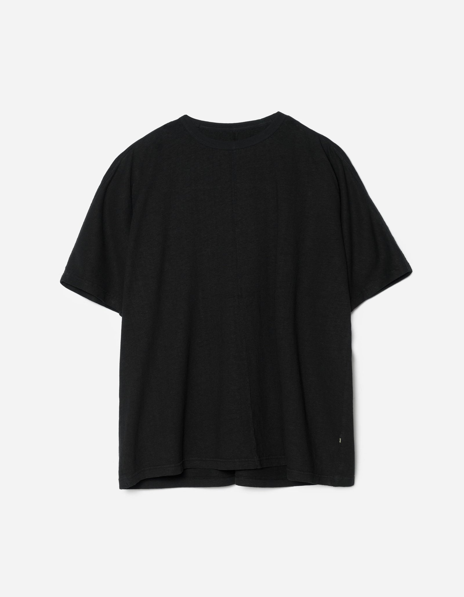 5234 Hemp Cross Loose S/S T-Shirt Black