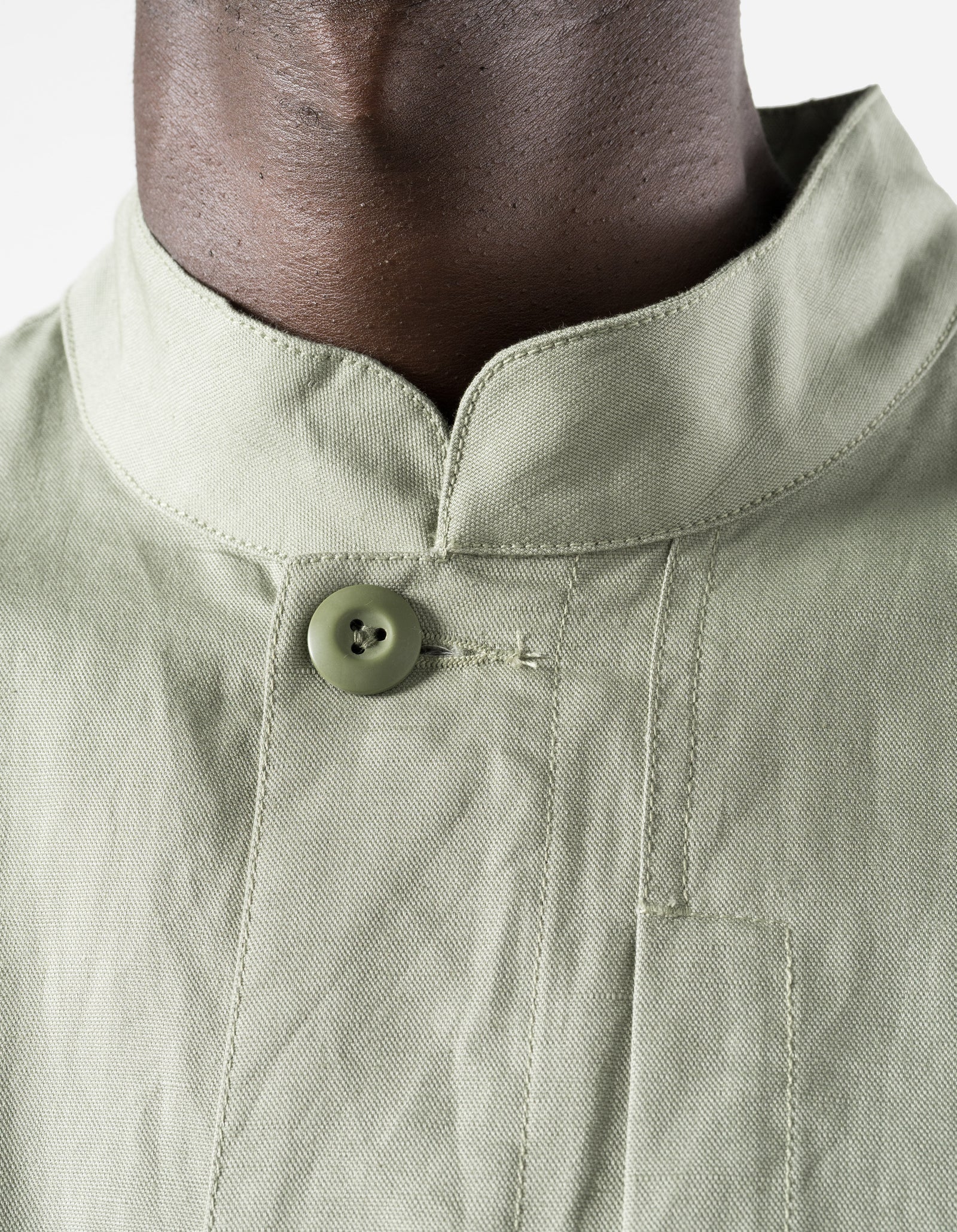 7590 Maha Mandarin Chore Jacket Sage