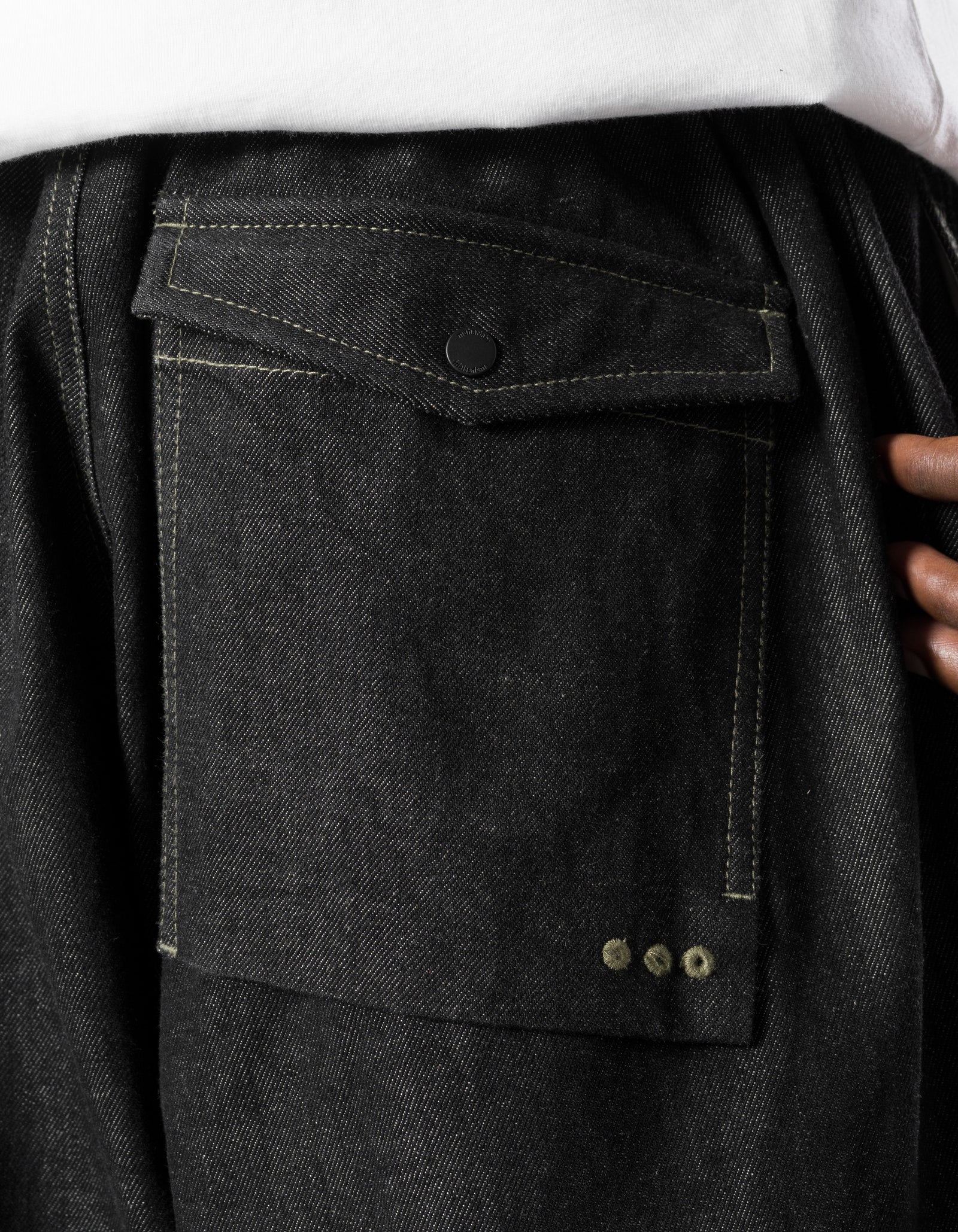 7700 Light Denim Loose Snopants® Black