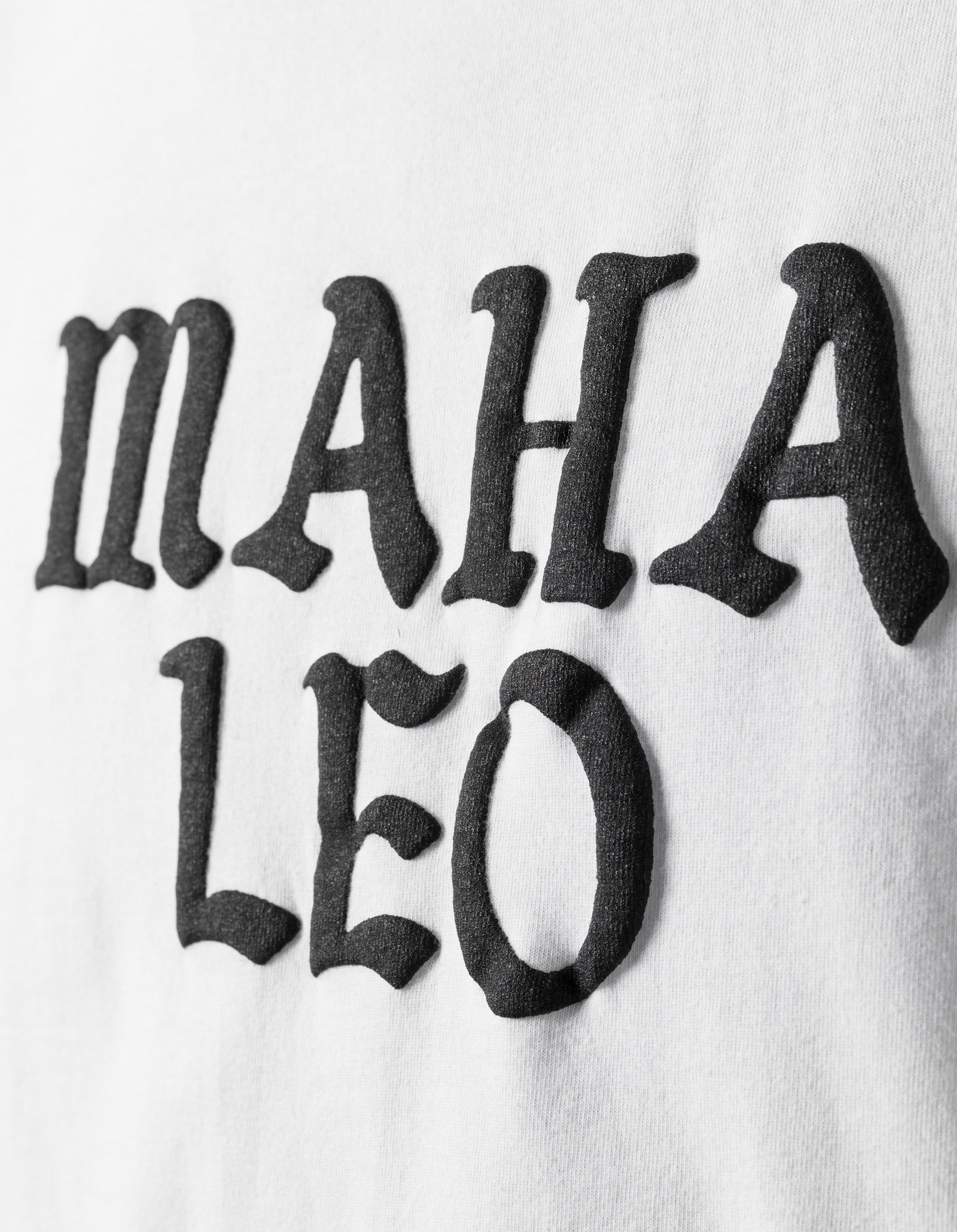 7736 Leo Organic Zodiac T-shirt White