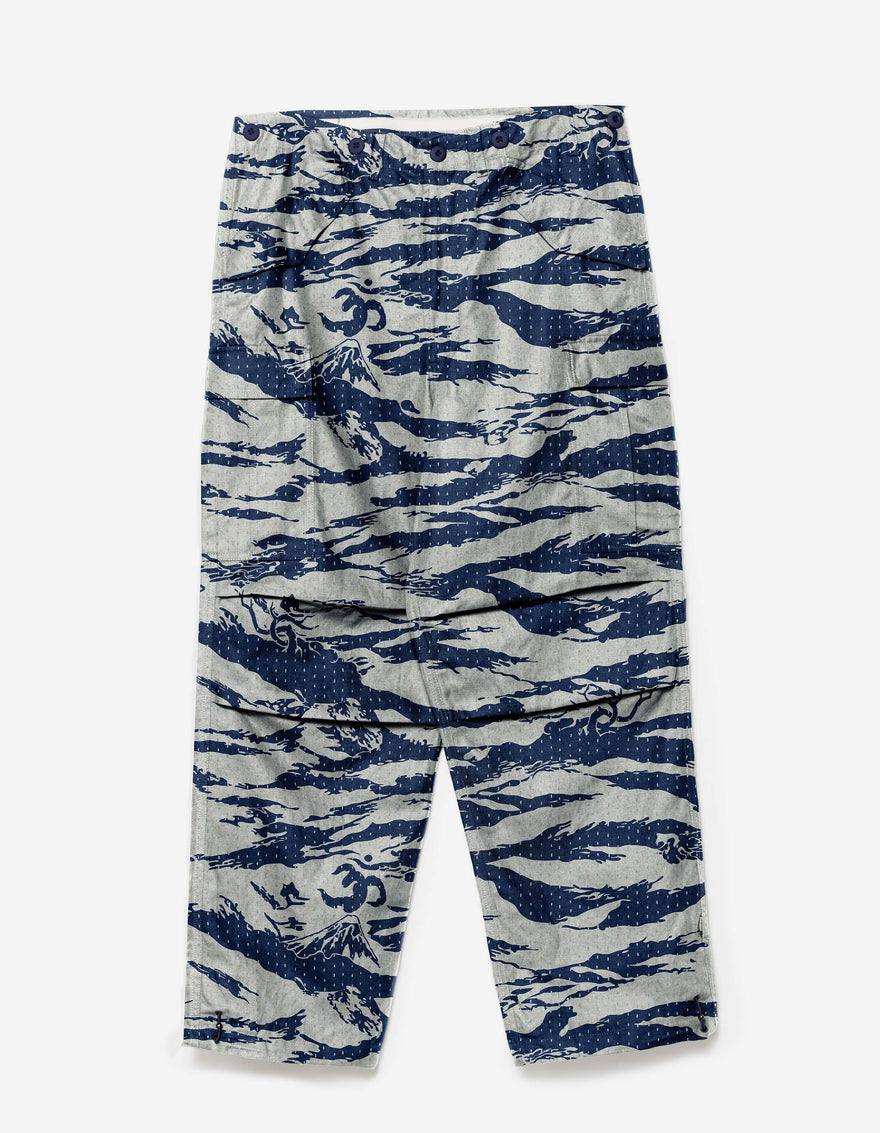 7334 Tigerstripe Stitch M65 Pants Navy/Ecru