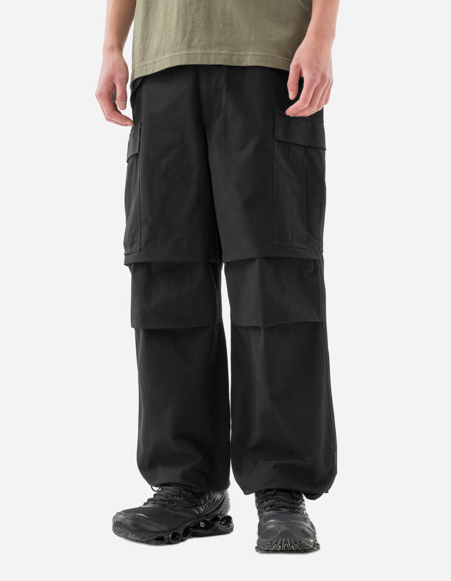 7400 Hemp M65 Cargo Pants Black