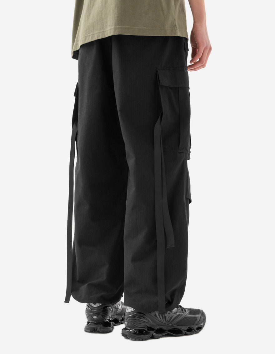7400 Hemp M65 Cargo Pants Black