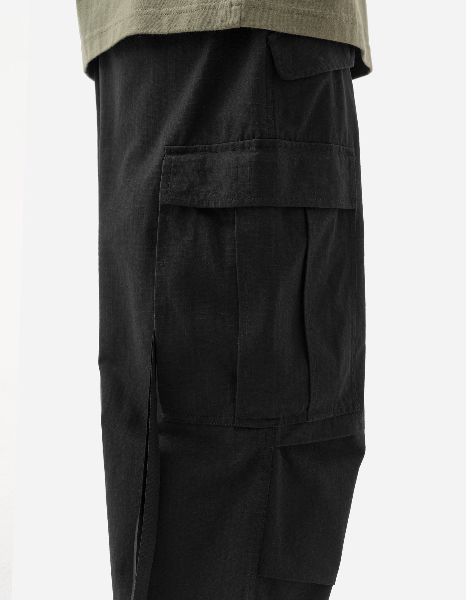 7400 Hemp M65 Cargo Pants Black