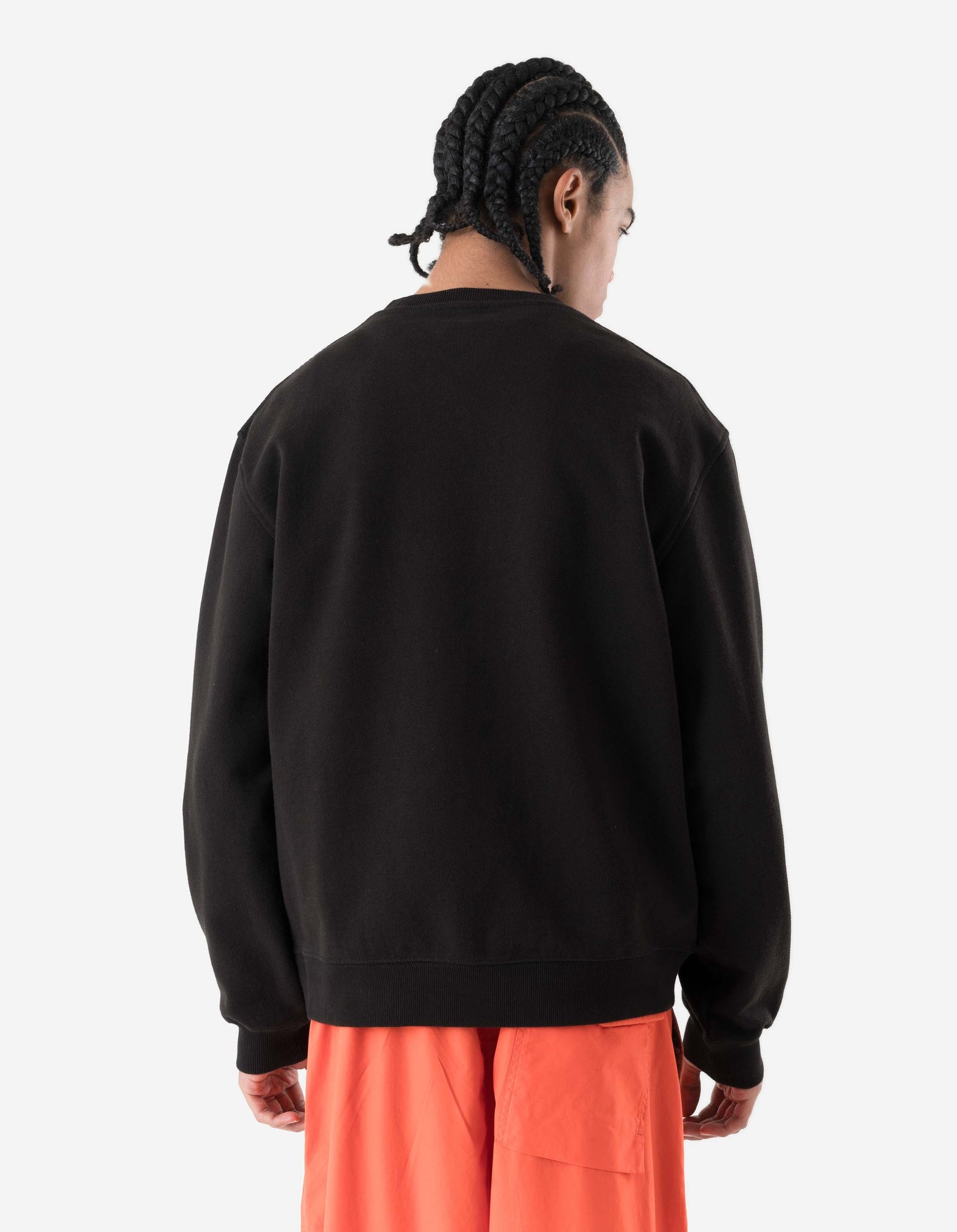 7549 Maha Script Crew Sweat Black