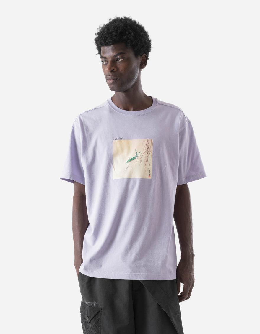 7554 Mantis and Temple Moon S/S T-Shirt Lavender