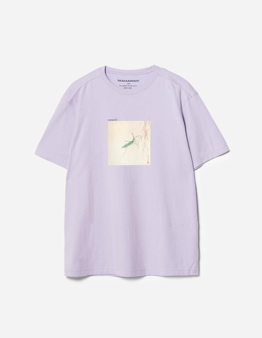 7554 Mantis and Temple Moon S/S T-Shirt Lavender