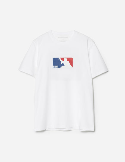 7555 Mantis League S/S T-Shirt White