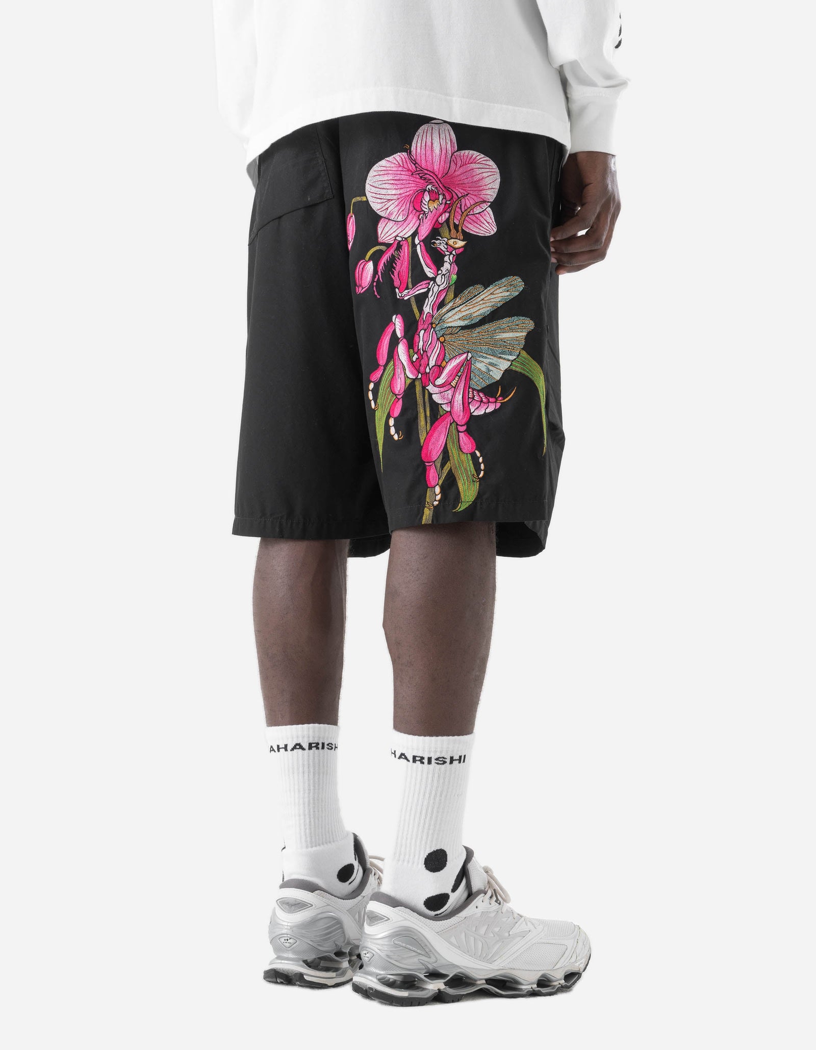 7559 Orchid Mantis Loose Snoshorts Black