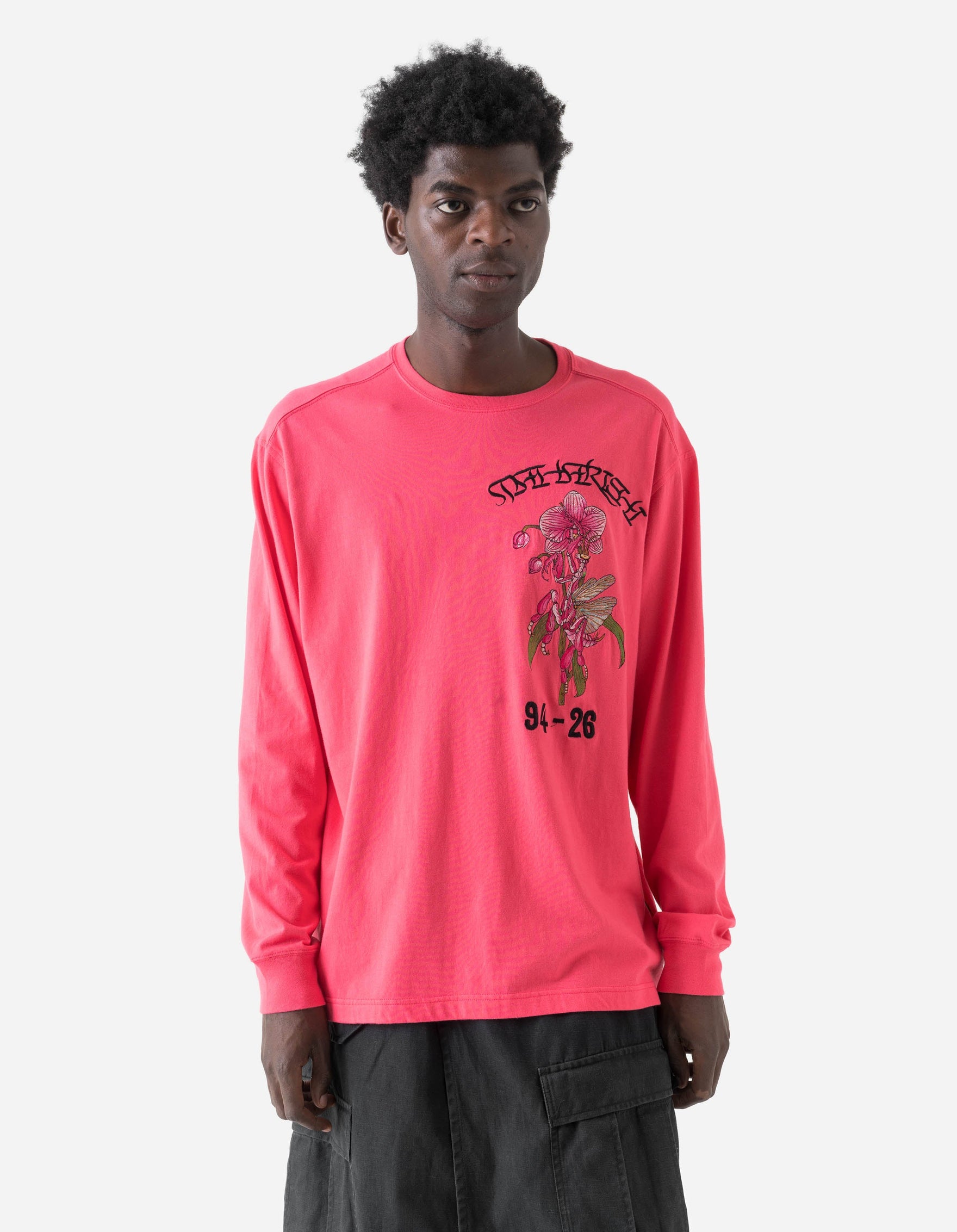 7560 Orchid Mantis L/S T-Shirt Cerise