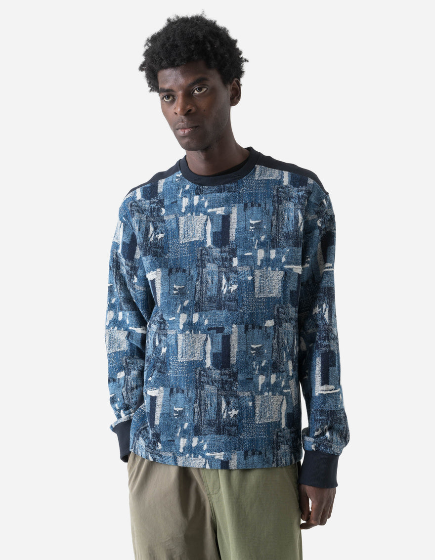 7562 Mahaboro Noragi Crew Top Indigo