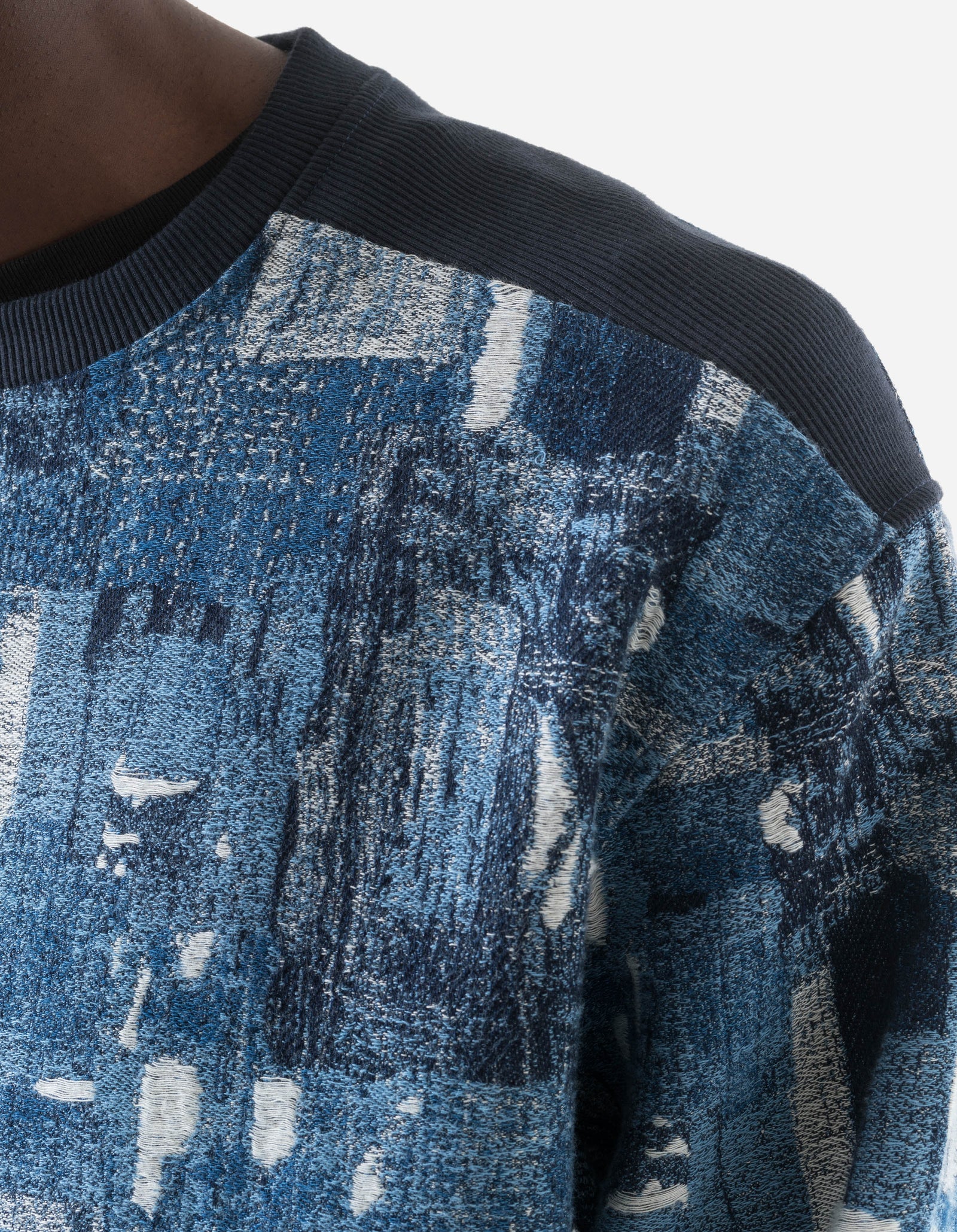 7562 Mahaboro Noragi Crew Top Indigo