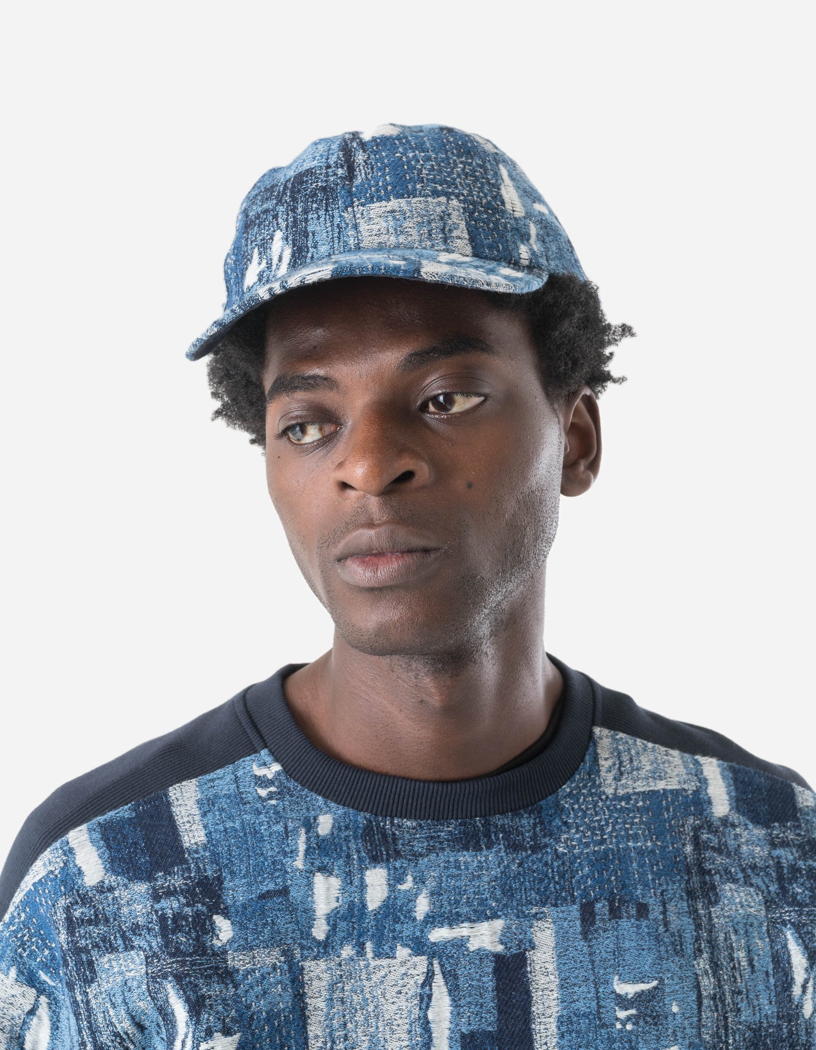 7563 Mahaboro 6 Panel Cap Indigo