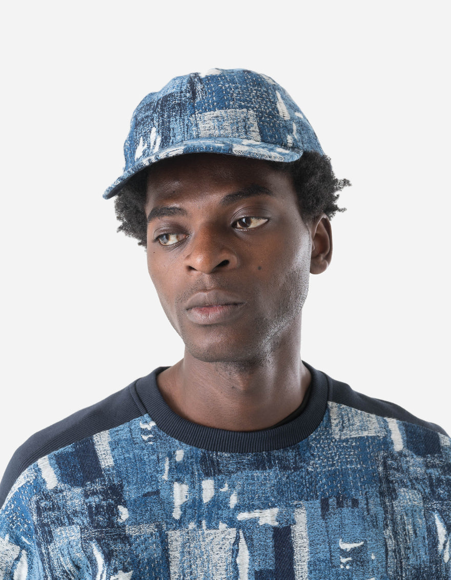 7563 Mahaboro 6 Panel Cap Indigo