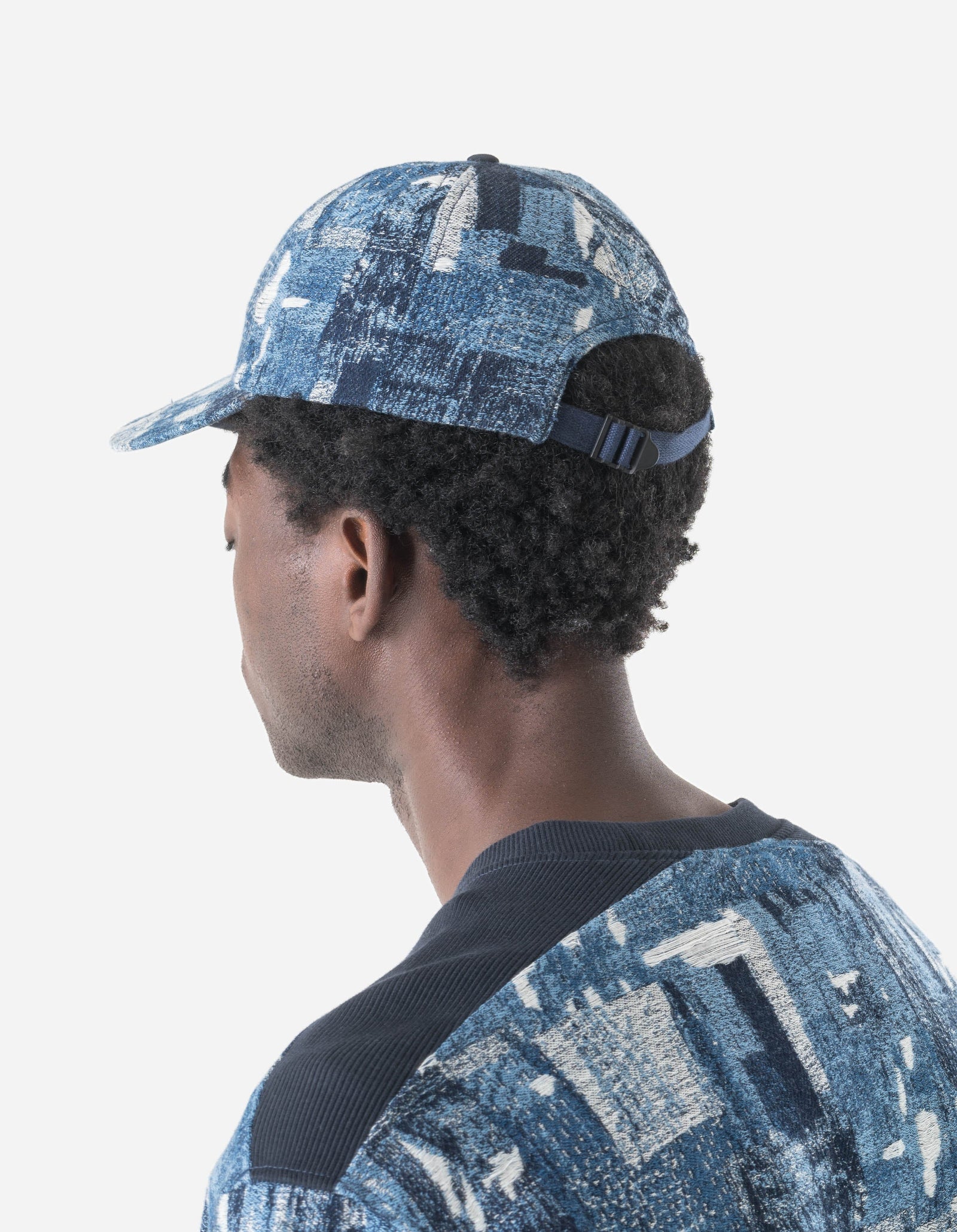7563 Mahaboro 6 Panel Cap Indigo
