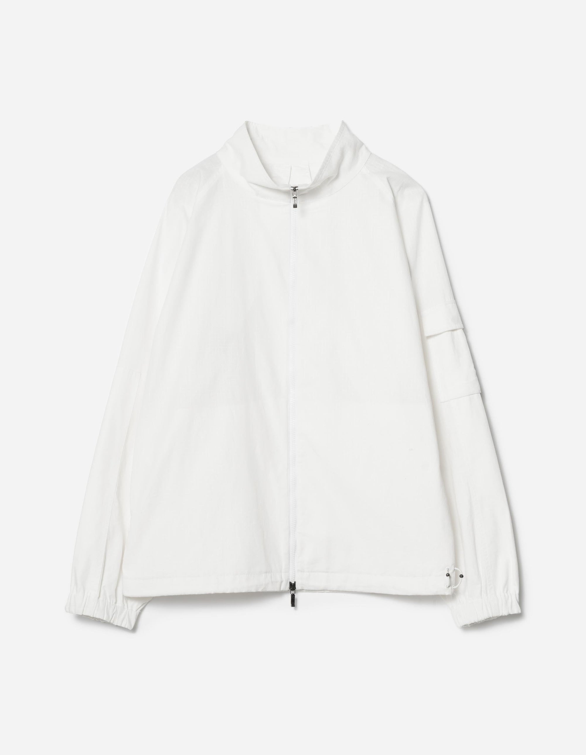 7566 Hemp Ripstop Track Jacket White
