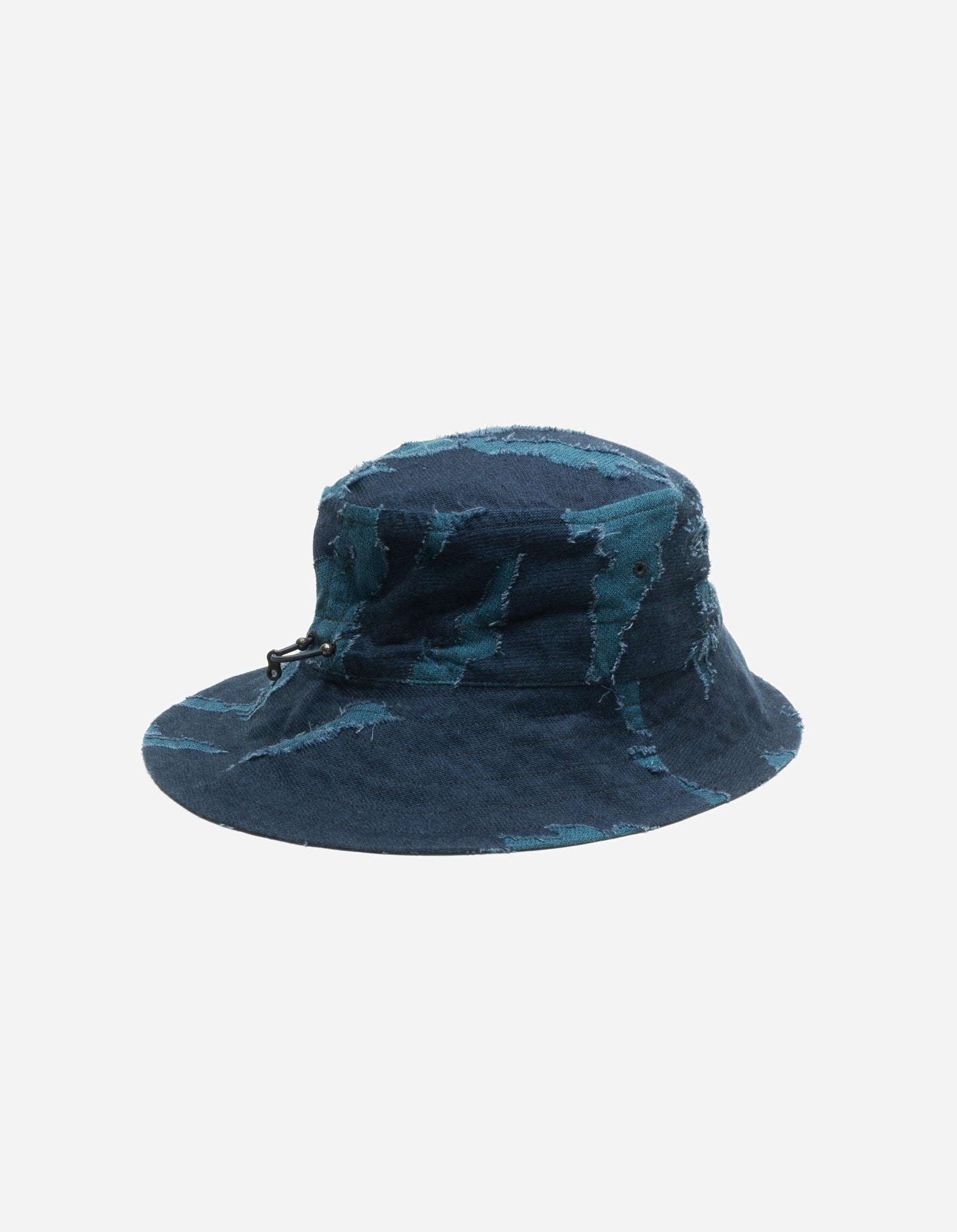 7571 Bonsai Indigo Asym Bucket Hat Indigo