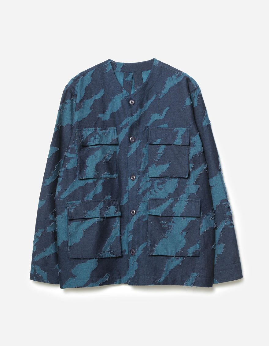 7572 Bonsai BDU Overshirt Indigo