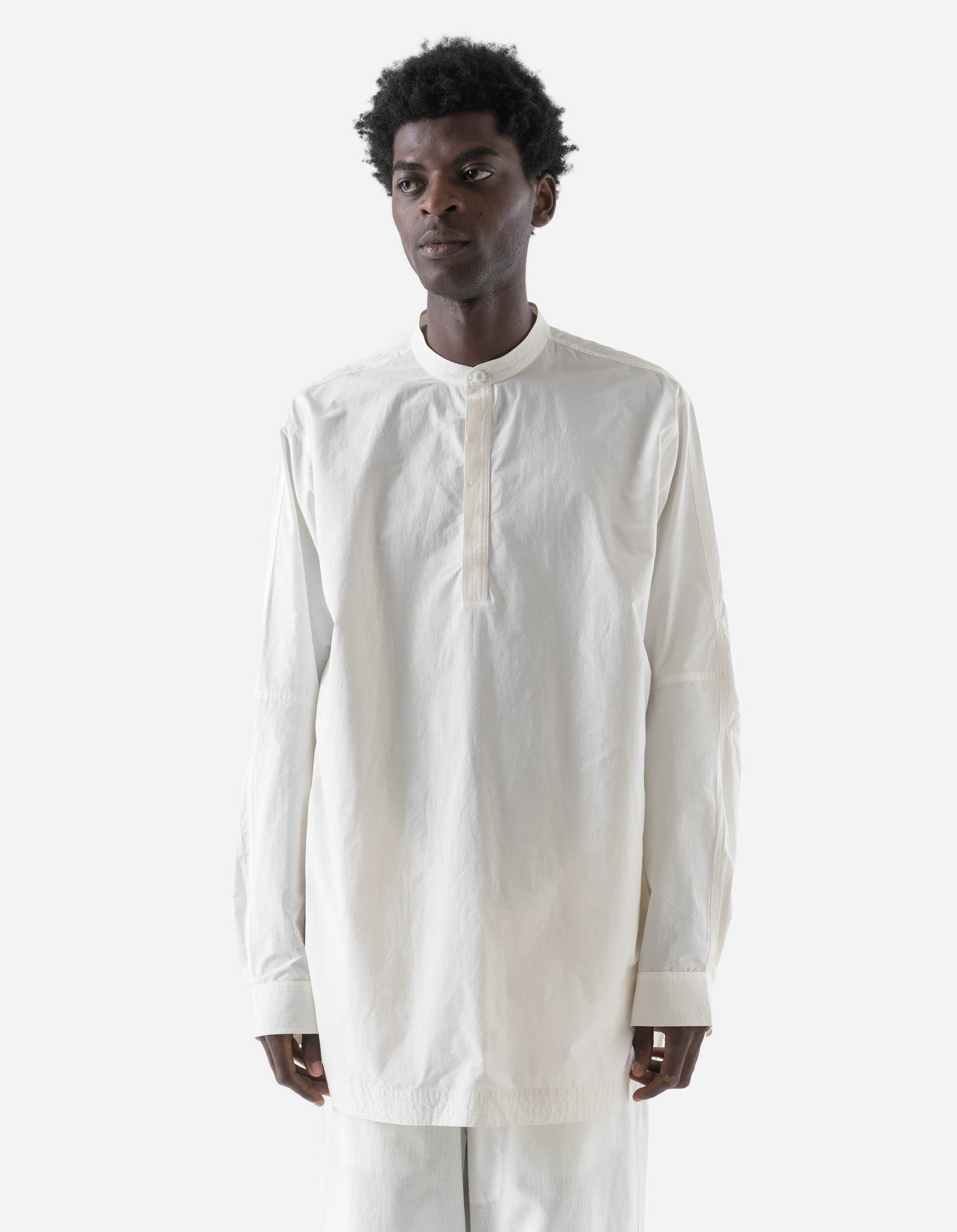 7574 Long Kurta Shirt White