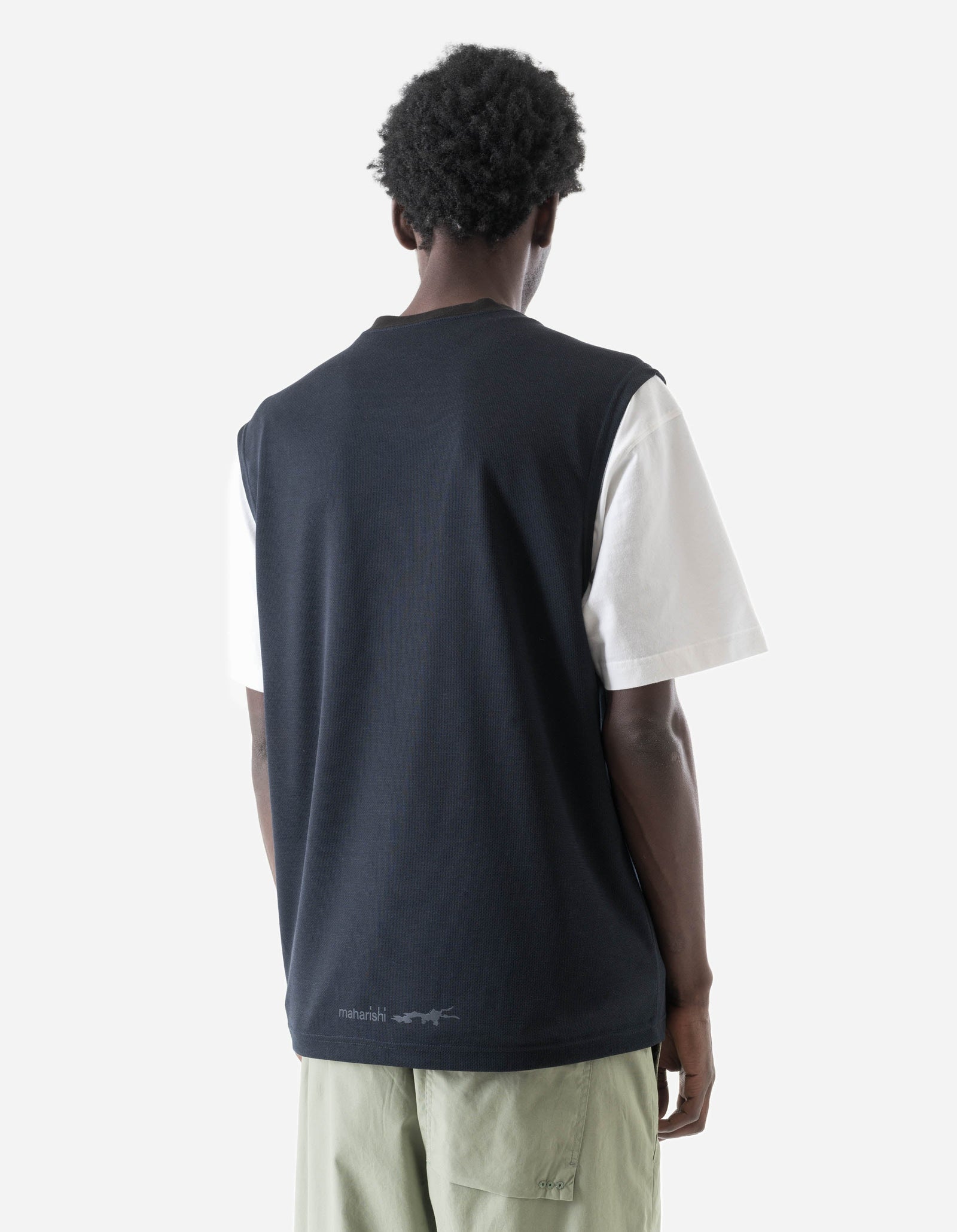 7576 Power Dry Sleeveless T-Shirt Navy