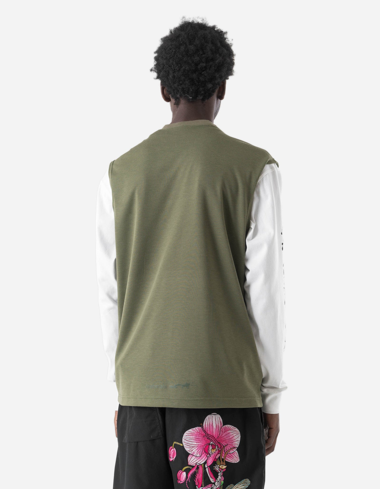 7576 Power Dry Sleeveless T-Shirt Olive OG-107F