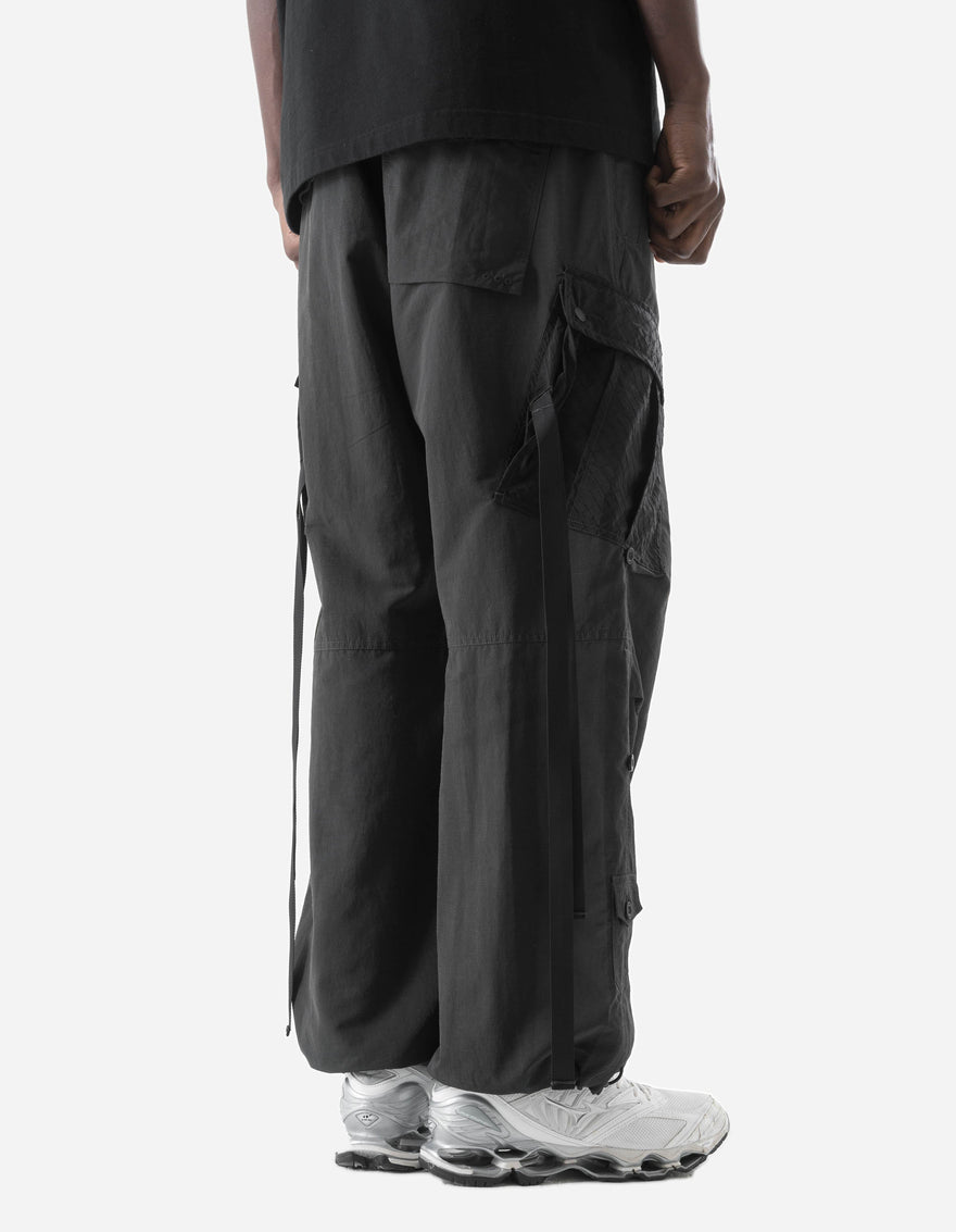 7582 DWR Hemp Loose Cargo Snopants Black