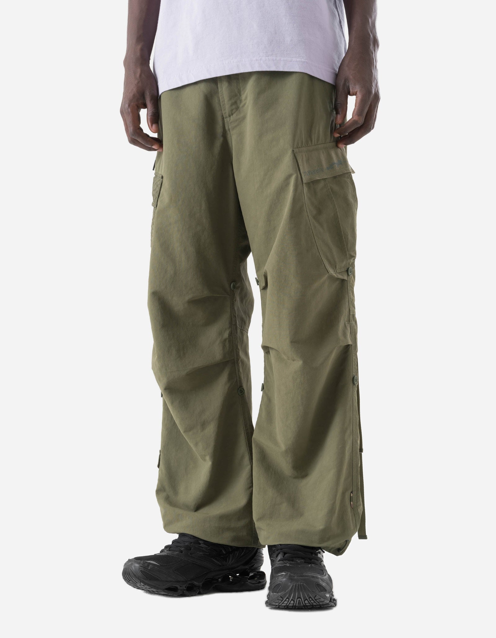 7582 DWR Hemp Loose Cargo Snopants Olive OG-107F