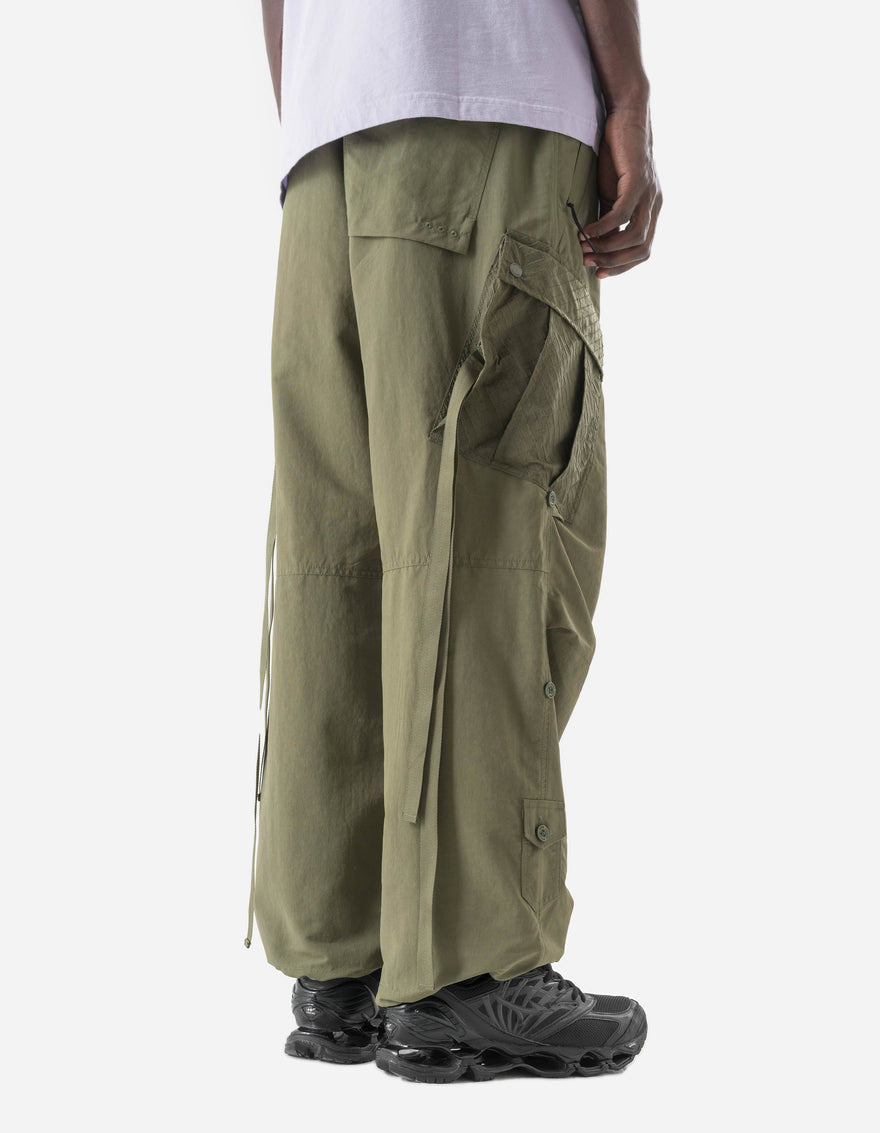 7582 DWR Hemp Loose Cargo Snopants Olive OG-107F