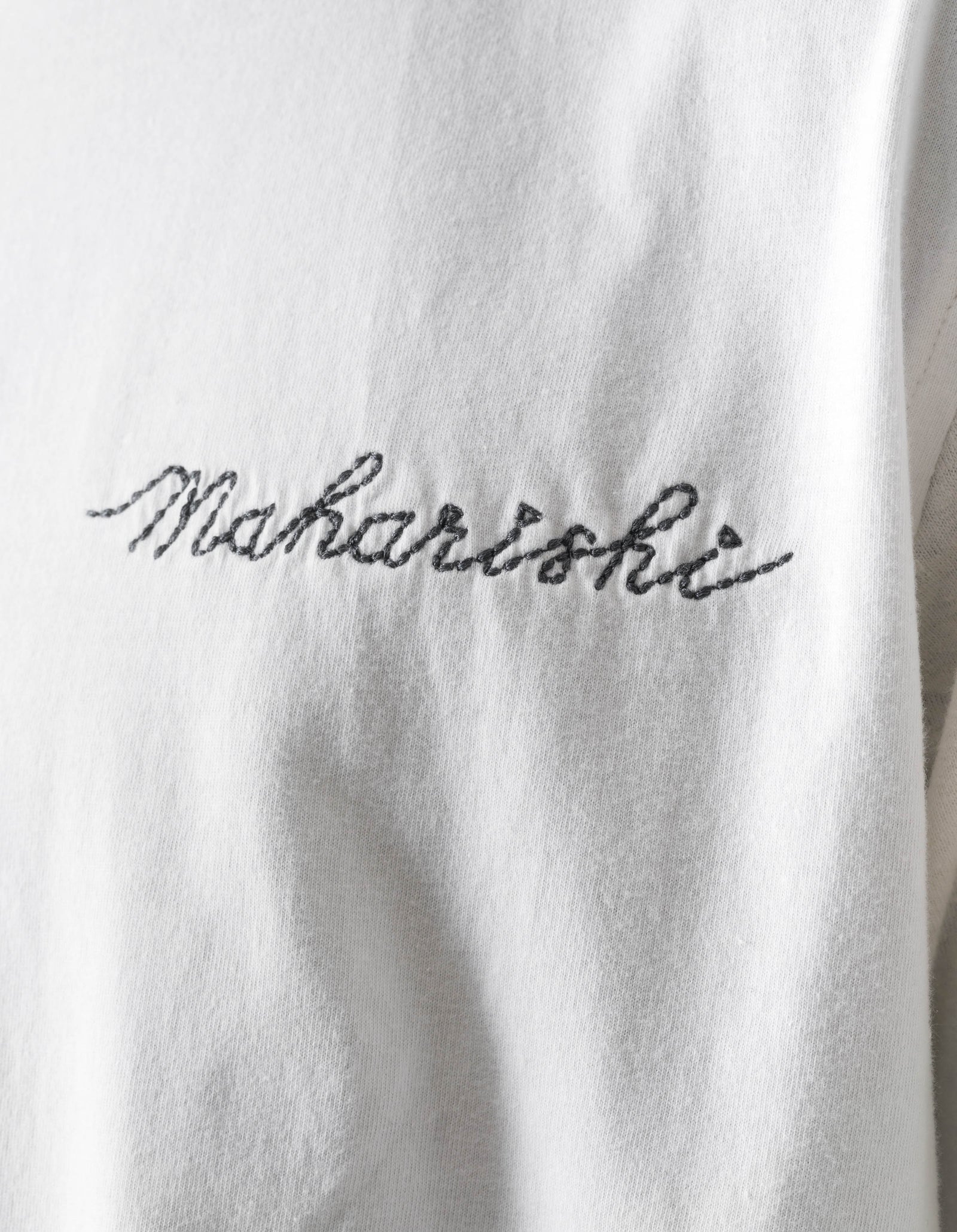 7586 Sashiko S/S T-Shirt White