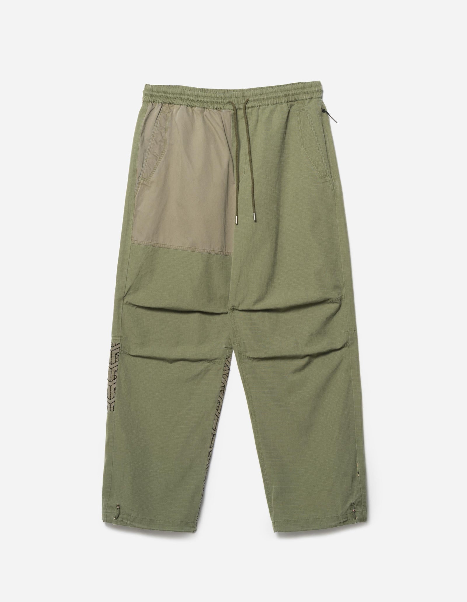 7587 Sashiko Track Pant Olive