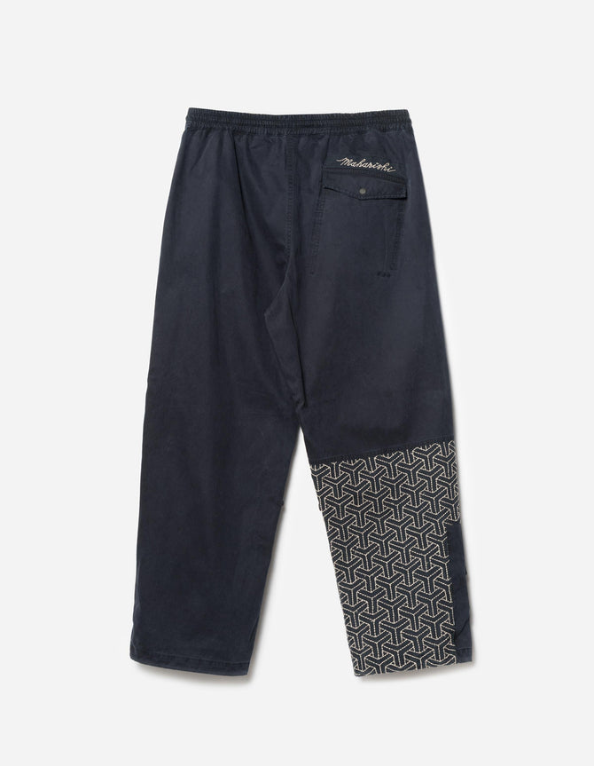 7596 Sashiko Track Pant Navy