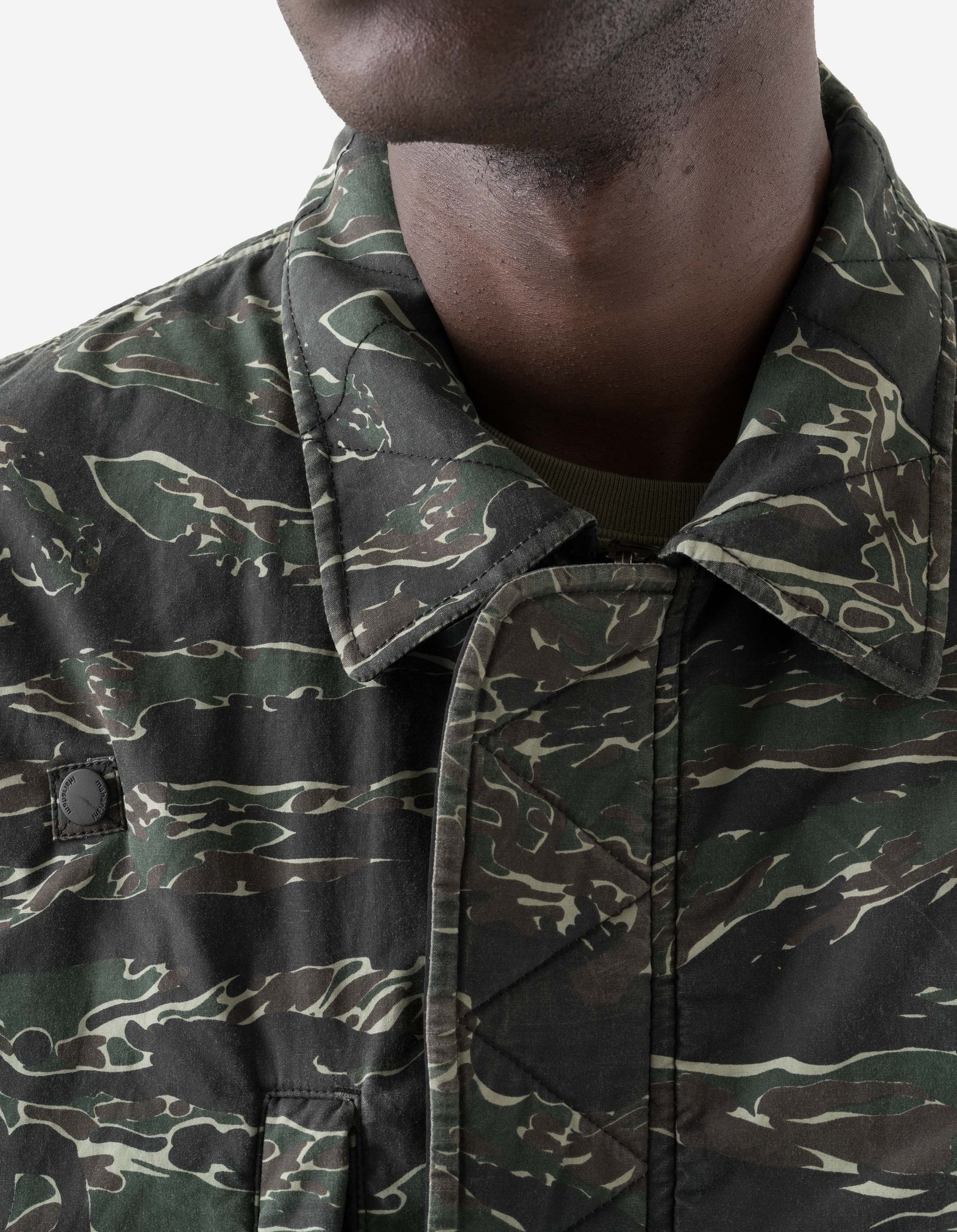 7691 A2 Monk Flight Jacket Black/Olive