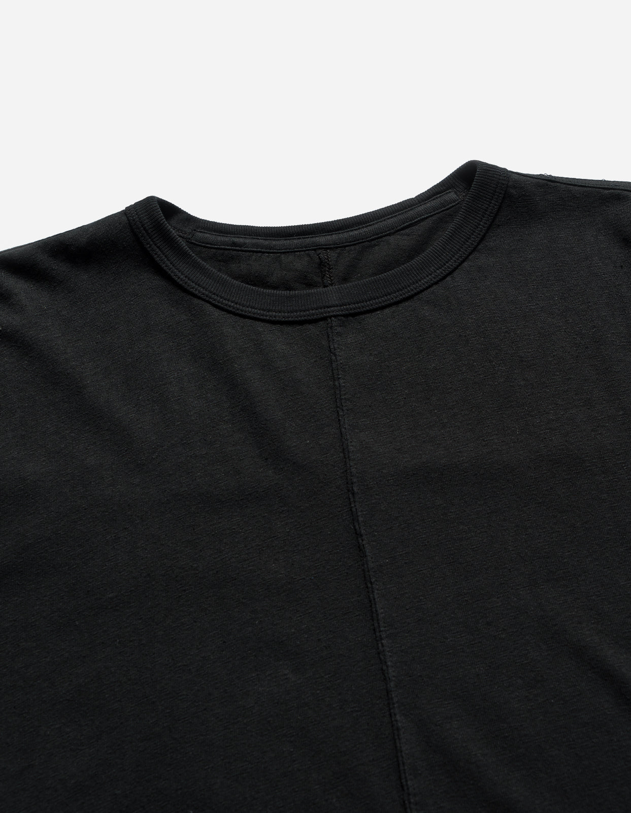 5234 Hemp Cross Loose S/S T-Shirt Black