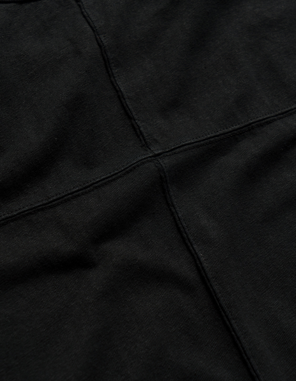 5234 Hemp Cross Loose S/S T-Shirt Black