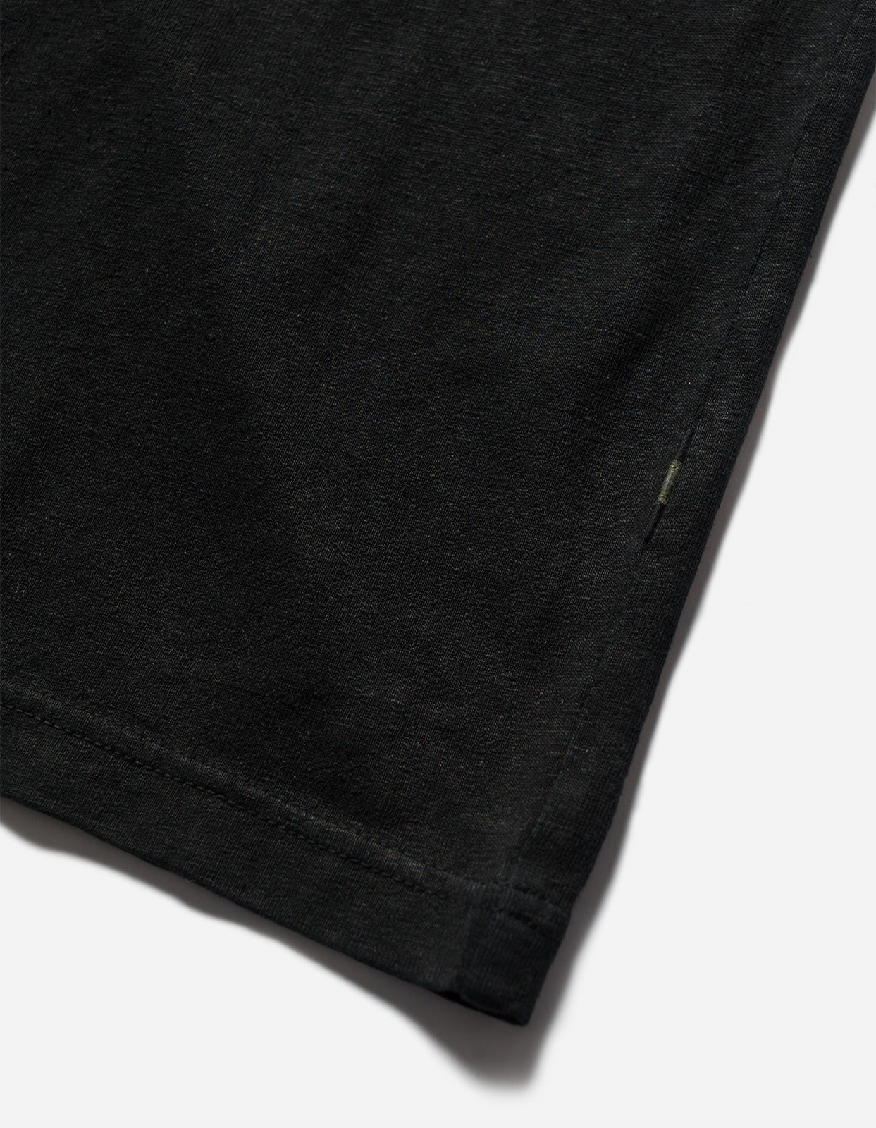 5234 Hemp Cross Loose S/S T-Shirt Black