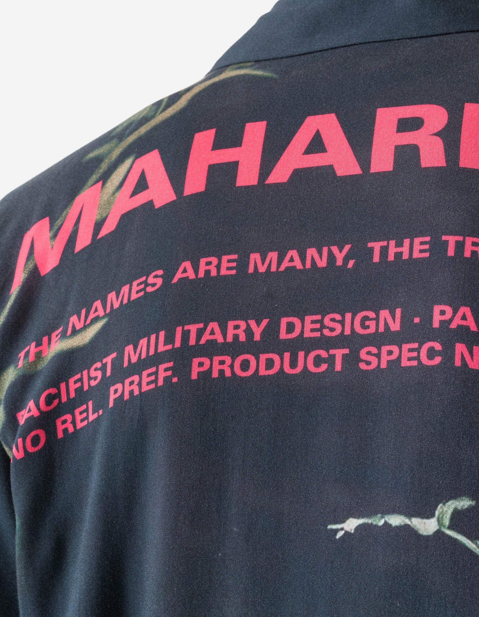 7594 Orchid Mantis Camp Collar Shirt Navy