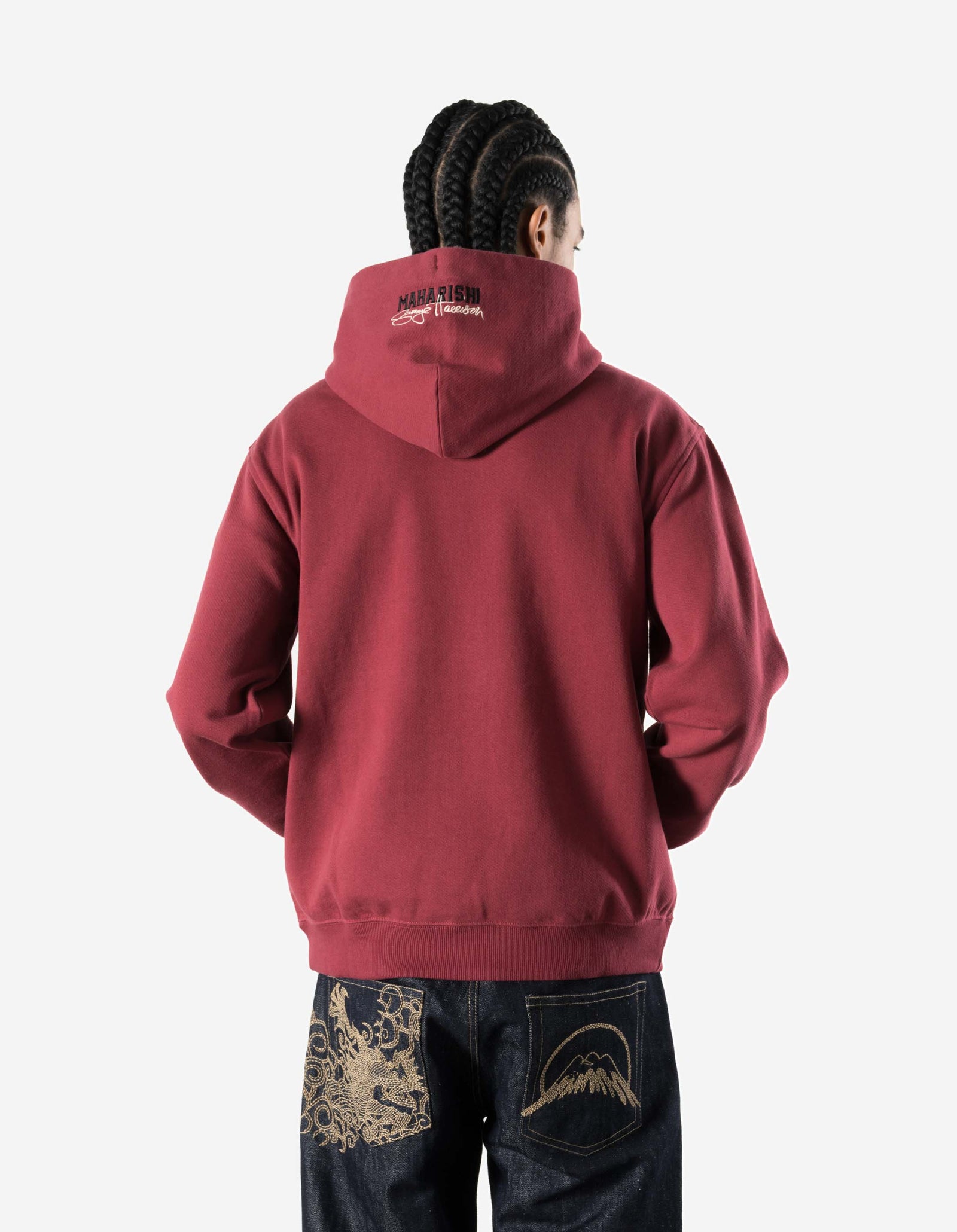 7461 All Things Must Pass Hooded Sweat Maroon