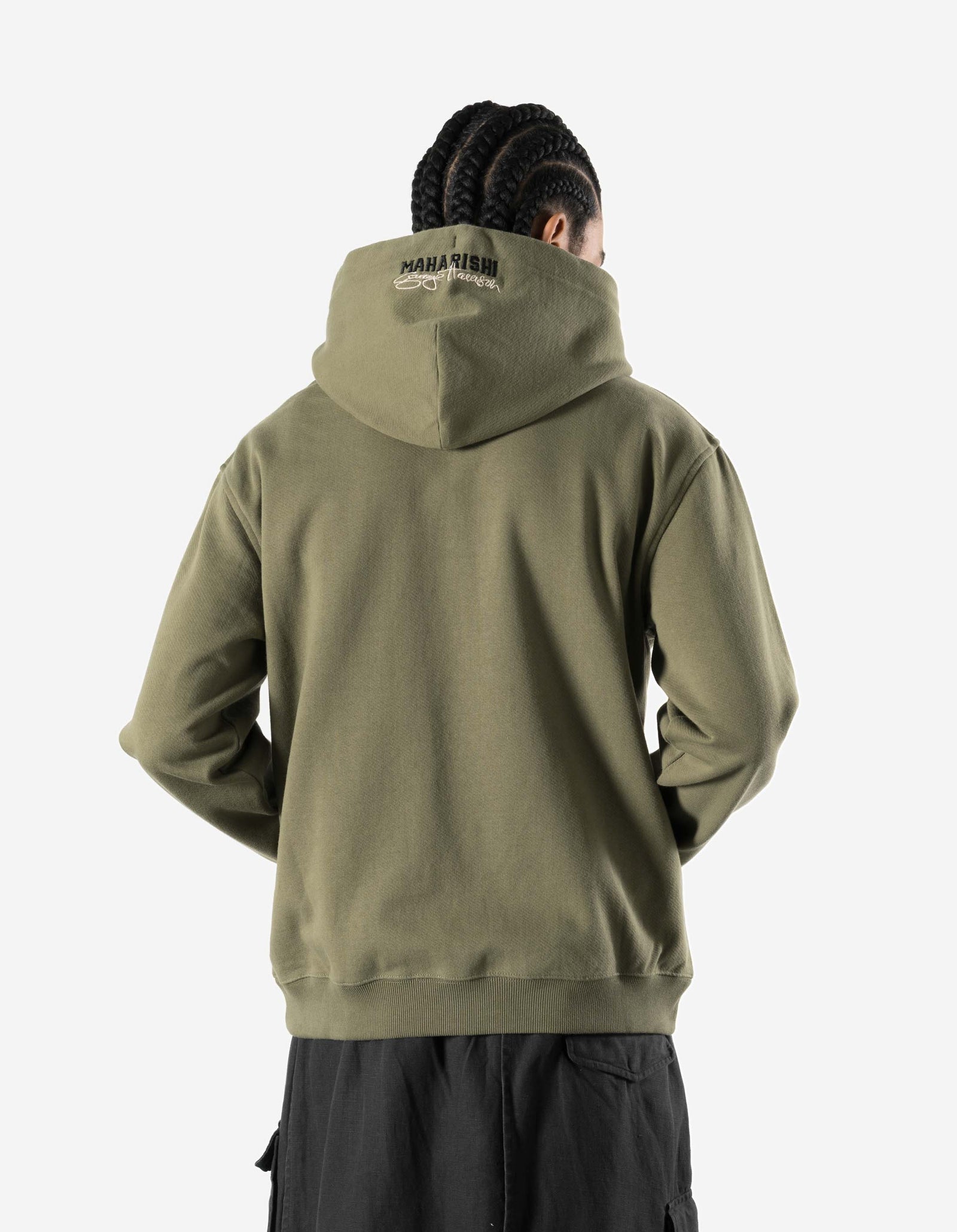 7461 All Things Must Pass Hooded Sweat Olive