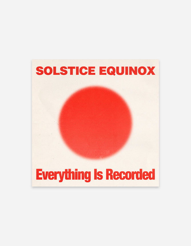 Everything Is Recorded - Solstice Equinox LP Multi