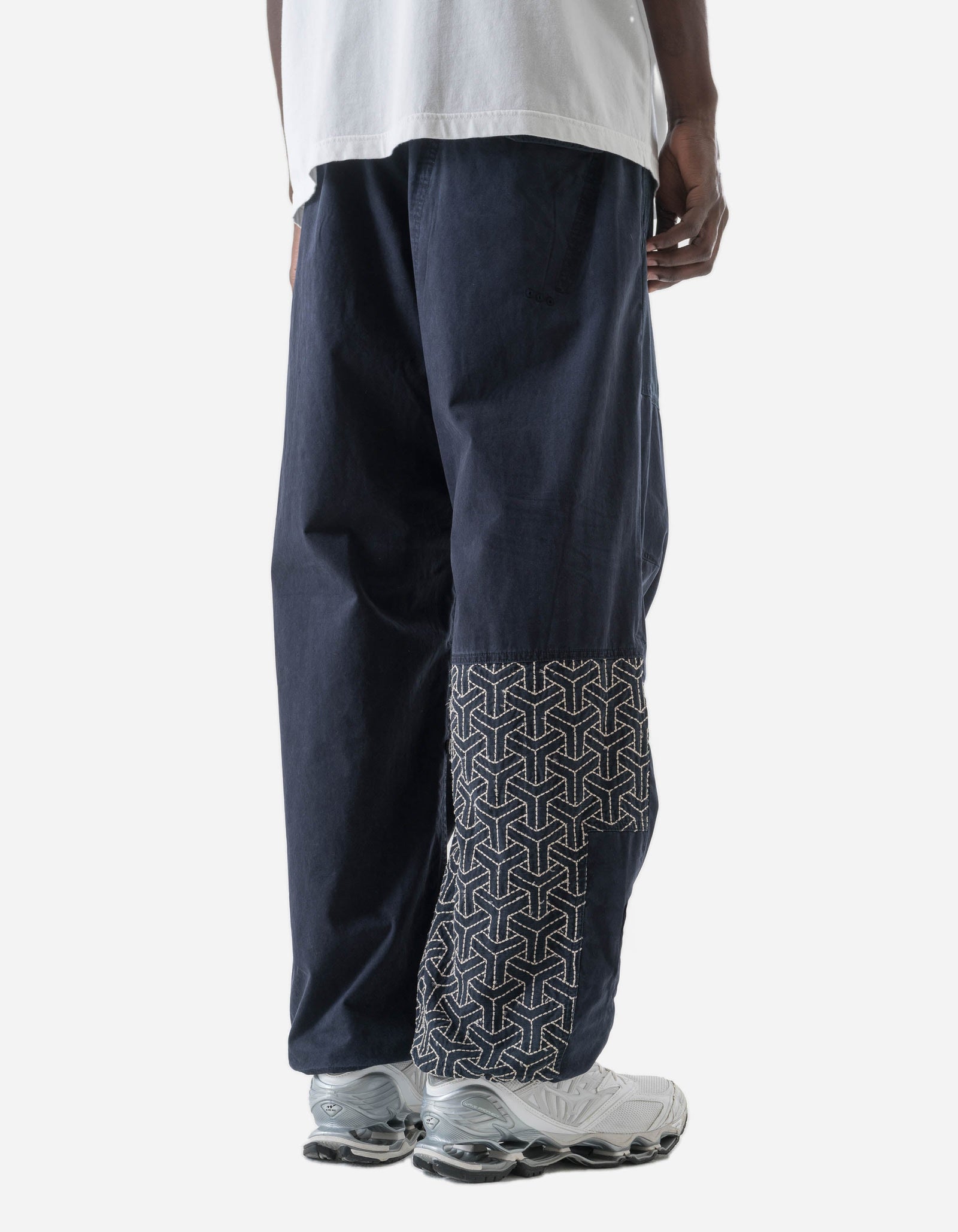 7596 Sashiko Track Pant Navy