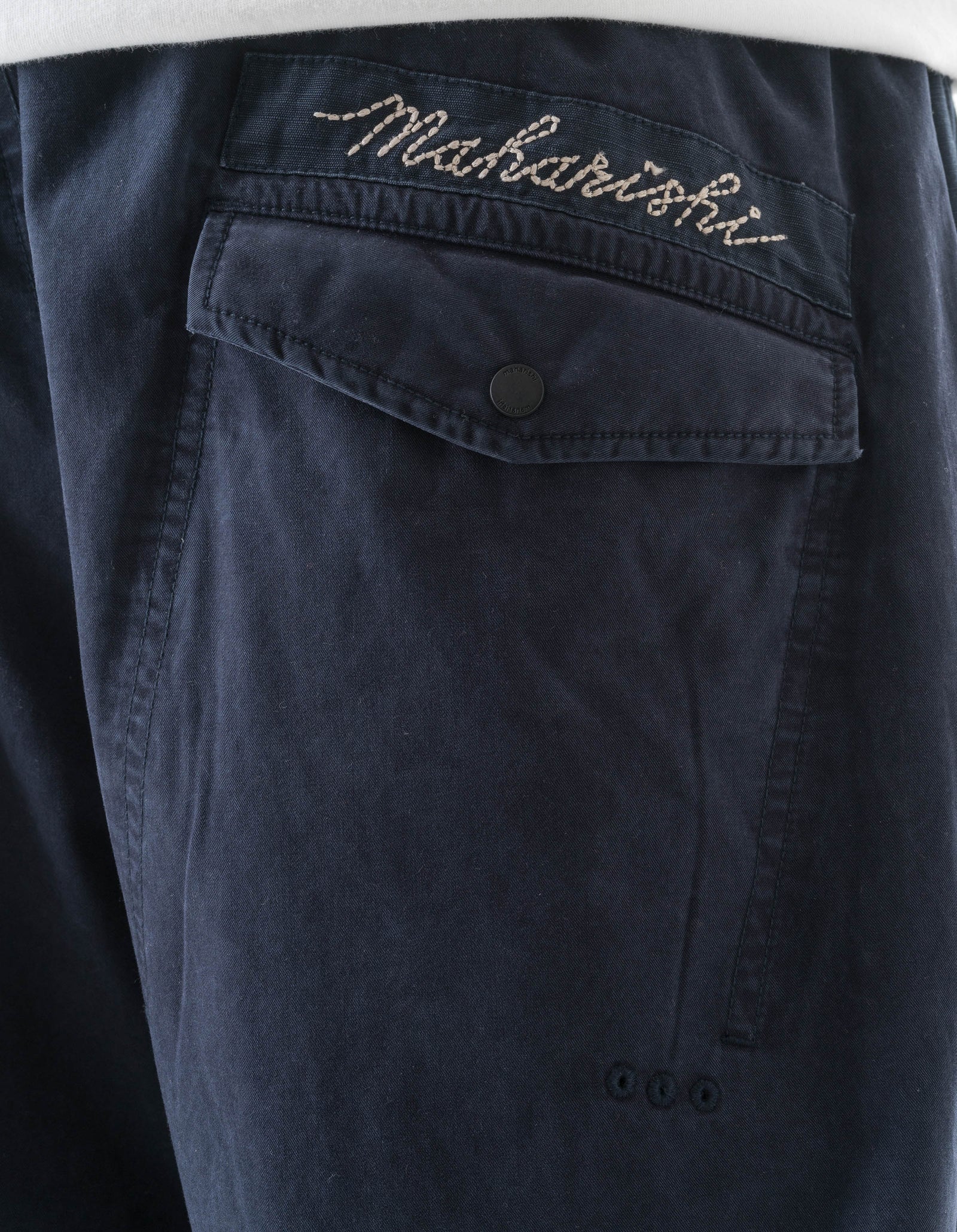 7596 Sashiko Track Pant Navy