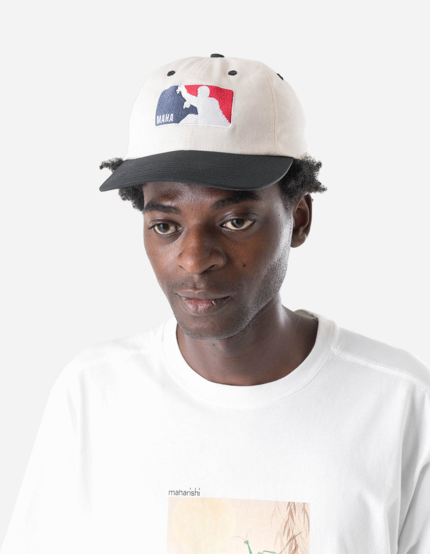 7558 Mantis League 6 Panel Cap Ecru