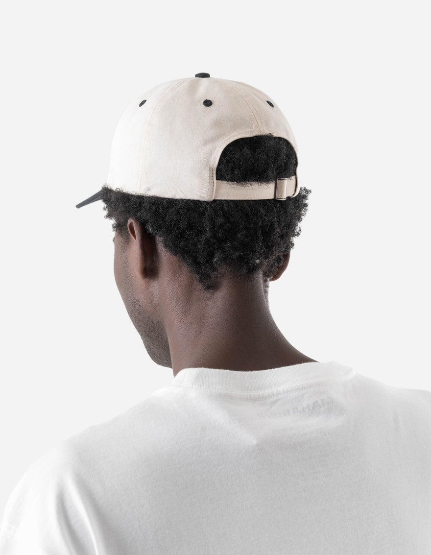 7558 Mantis League 6 Panel Cap Ecru