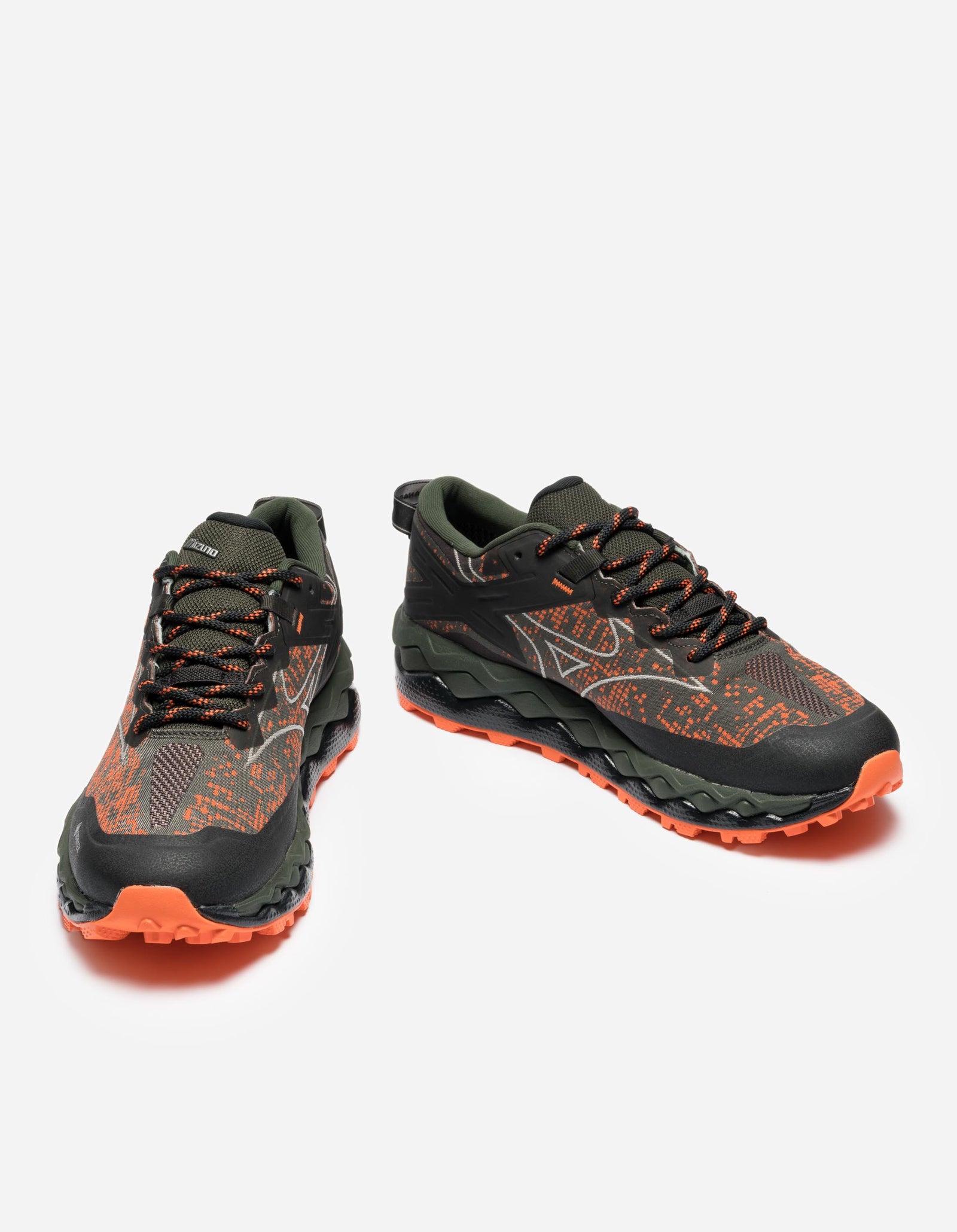 Maharishi Mizuno Wave Mujin LS GTX Vibrant Orange/Cool Gray 3C/Pine Green