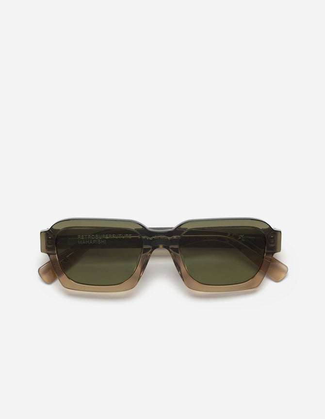 3033 Maharishi Caro Frame Sunglasses Olive